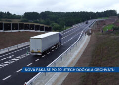 Cestou do Krkonoš: Nová Paka se po 30 letech dočkala obchvatu