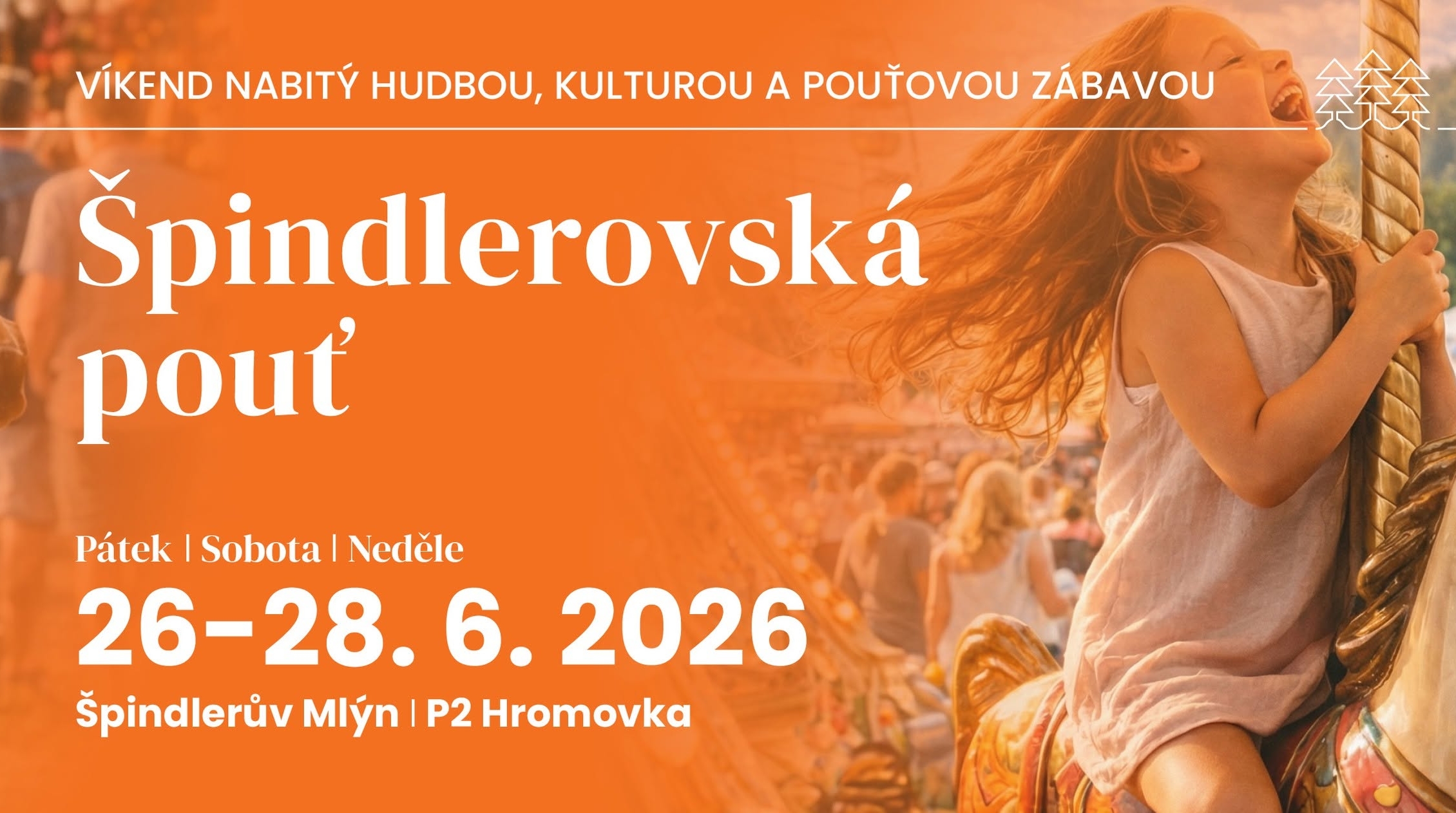 Špindlerovská pouť 2026 se blíží. Ve Špindlerově Mlýně čeká třídenní program plný hudby, tradic a zábavy